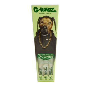 Pets Rock 'Rap' Organic Green Hemp - 3 KS Cones G-Rollz